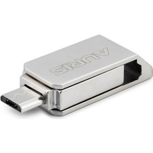 Auris 16 GB Metal USB 3.0 Micro Otg Flash Bellek