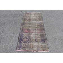Kayra Export Kayra E x port Türk Halısı, Eskitme Halı, Halı, 77 x 153 cm Mor Halı, Organik Duvar Asma Halı, Ofice Küçük Halı,  707