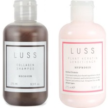 Luss Collagen Shampoo - Dökülme Önleyici ve Luss Plant Keratin Conditioner 2'li Set