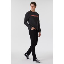 Lee Cooper Jack Normal Bel Dar Kesim Dar Paça Siyah Erkek Jean Pantolon