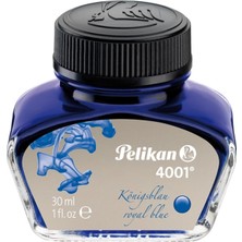 Pelikan 4001 Dolma Kalem Mürekkebi 30 Ml. Kırmızı + Mavi