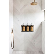 Hobi Demir Sanat 3'lü Set Sıvı Sabunluk, Banyo Şampuanlık , Duş Jelilik, Sıvı Yağ Şişesi