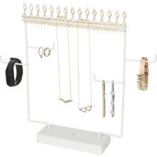 Venon Home Takı Askılığı Vildan Krem Sarı Patine