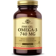 Solgar Omega-3 740 Mg 50 Kapsül