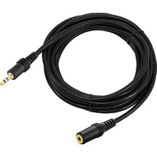 BK Teknoloji 3.5mm Stereo Aux-Kulaklık Ses Uzatma Kablosu Dişi/erkek 5metre