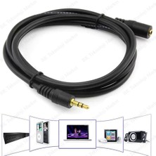 BK Teknoloji 3.5mm Stereo Aux-Kulaklık Ses Uzatma Kablosu Dişi/erkek 5metre