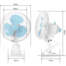 Udwells Salınımlı Kabin Vantilatör 18 cm