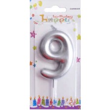 Hayaller Dükkanı Mum 9 Yaş Gümüş Pk:1-1