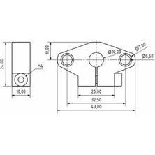 Motorobit SHF10 10MM Alüminyum Mil Tutucu