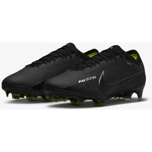 Nike Zoom Vapor 15 Elite Fg Czarny Erkek Siyah Krampon DJ4978001 (P-68)