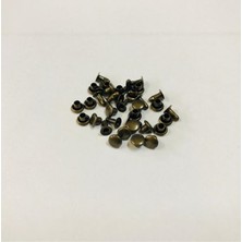 SRTfootcare Perçin Rivet 00 No 4mm 50 Takım - Leathercraft Deri Hobi Ürünleri