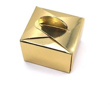 Ambalaj ve Parti Dünyası 25'li Lokum ve Şeker Kutusu Gold