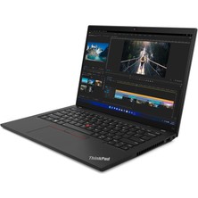 Lenovo Thinkpad T14 Gen3 Intel Core i7 1255U 48 GB 1 TB SSD Windows 11 Pro 14" WUXGA Taşınabilir Bilgisayar 21AH00CSTX054