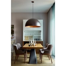 Riolight Retro,rustik,modern Mutfak,cafe,bar Üstü Için siyah Tekli Metal Sarkıt Avize ÇAP:40CM