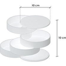 Safir Kozmetik Makyaj Takı Düzenleme Kutusu Organizer Set