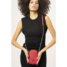 Valentino Orlandi Kadın Çapraz Çanta Kırmızı VLT042