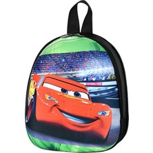 Dzc Kuzenler Avm Erkek Çocuk 3D Cars Şimşek Arabalı Kreş Anaokulu Sırt Çantası 25X22