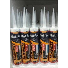 Hatfıx Silikonize Mastik 500 gr Beyaz