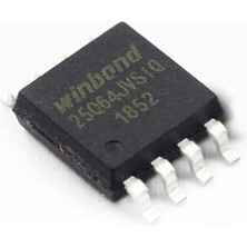 Winbond W25Q64JVSIQ 64M-BIT Seri Flash 3.3V Spı Hafıza Entegresi