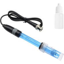 Alkatronik Ph Elektrot Sensör Probu E201-1C Sıvı Su 0-14PH Algılayıcı Bnc