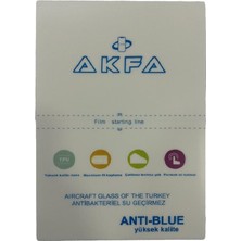 Akfa Apple iPhone XS  Nano Anti Blue Ekran Koruyucu