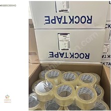 Klas Rocktape Şeffaf Süper Yapışkanlı Koli Bandı 45 mm x 100 Metre (3 Adet)
