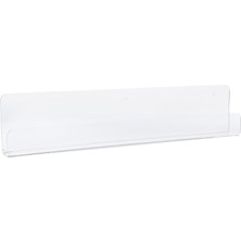 Sogo Şeffaf Akrilik Raf/ Kitaplık 60 cm 5 mm