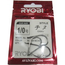 Ryobi High Carbon Chinu Kanca Çapraz Iğne (Siyah-Nickel)