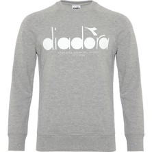Dıadora  Sweatshirt Crew Iconic Açık Gri Unisex Sweatshirt - 502.173624-C5493