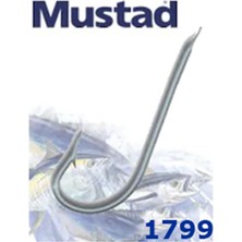 Mustad 1799D Kendal Round Straıght Flatted Kanca(Made In Norway)