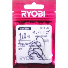 Ryobi High Carbon Maruseıgo Kanca Çapraz Iğne (Siyah-Nickel)