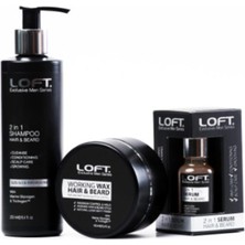 Loft Exclusive Men Series Gift Set Parabensiz Şampuan + Serum + Maske