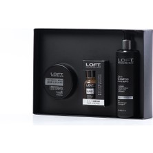 Loft Exclusive Men Series Gift Set Parabensiz Şampuan + Serum + Maske