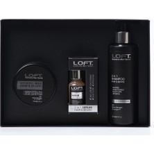 Loft Exclusive Men Series Gift Set Parabensiz Şampuan + Serum + Maske