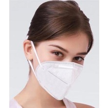 Mask-19 Non-Steril Tek Kullanımlık Yüz Maskesi Beyaz