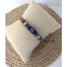 Hd Marketim Nazar Boncuklu Makrome Ayarlanabilir Ip Bileklik Uğur Şanş Bilekliği Bilezik Kadın Kız