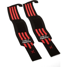 Dex Supports Lifting Straps Pro + Wrist Wraps 2'li Set