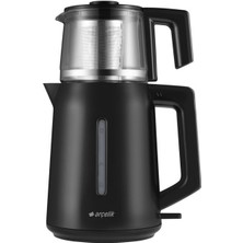 Arçelik Kc 3281 A 1650W, 1800ML, Cam Demlik Çay Makinesi