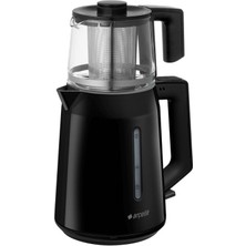 Arçelik Kc 3281 A 1650W, 1800ML, Cam Demlik Çay Makinesi