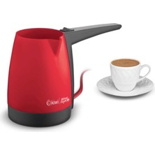 Kiwi Kahve Makinesi Cezve Elektrikli Pişirme Erdemstore Kiwi Kırmızı 7510