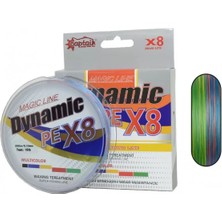 Captain Captain Dynamic PE 8 Örgü İpi Misina 300mt Multi Color
