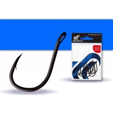 Hayabusa Hchn 018 Delikli Papağan Olta Iğnesi Black Nikel