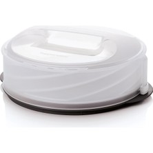 Tupperware Ayarlanabilir Kek, Pasta Taşıma ve Servis Kabı