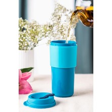 Tupperware Hep Yanımda Kupam 490 ml Mavi