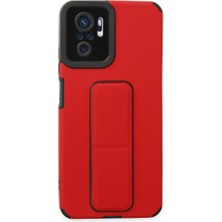 Wowacs Xiaomi Redmi Note 10 Uyumlu Kılıf Stand Olabilen Tam Koruma Mıknatıslı Dayanıklı Kılıf Kapak