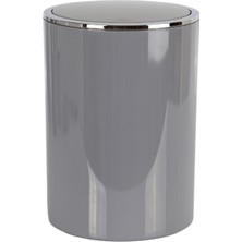 Primanova Lenox Çöp Kovası 6 Lt Gri M-E35-07