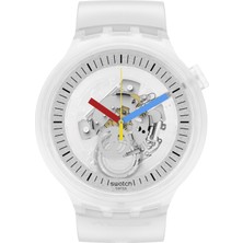 Swatch Clearly Bold Unisex Kol Saati SB01K100