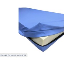 Vesko Tekstil Poliüretan Gizli Fermuarlı Hatsa Yatağı Kılıfı (120 Gr)