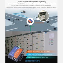 Fosil Avm 1 Port RS485 Tcp/ıp Ethernet Dönüştürücü Transmisyon Şeffaf Veri