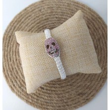 Hd Marketim Kuru Kafa Bileklik Uğur Şanş Makrome Ip Bilekliği Ayarlanabilir Bilezik Kadın Kız